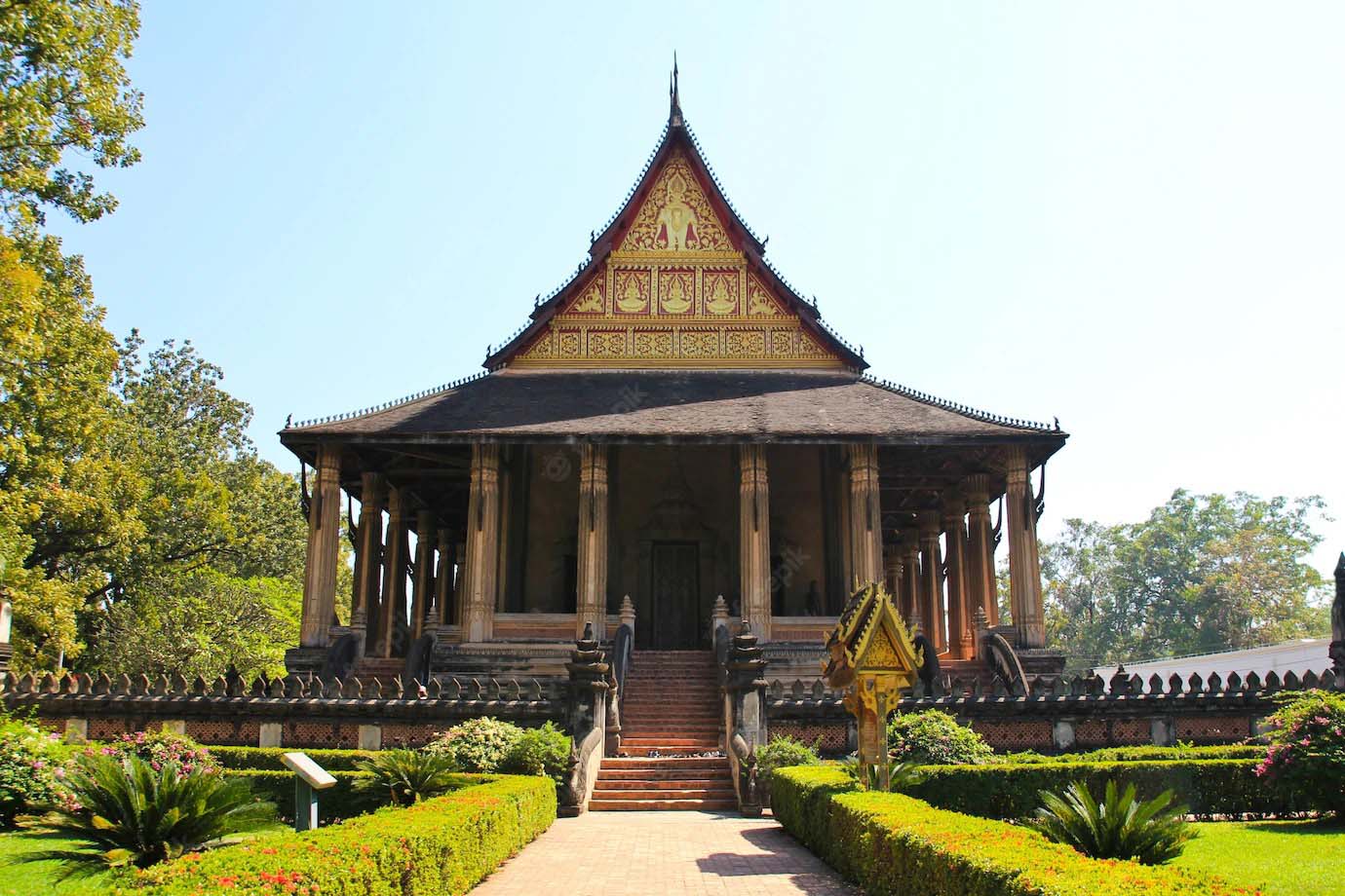 Haw Phra Kaew in laos